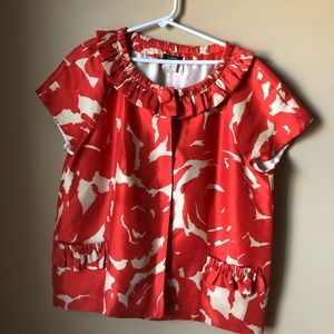 **Sale** J Crew Women’s Medium Silk Top